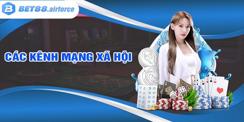 Các kênh liên hệ trên mạng xã hội