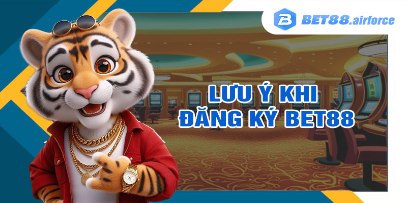Những lưu ý khi người chơi đăng ký bet88
